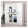 Armoire 4 Portes avec Miroir