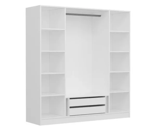 Armoire 4 Portes avec Miroir