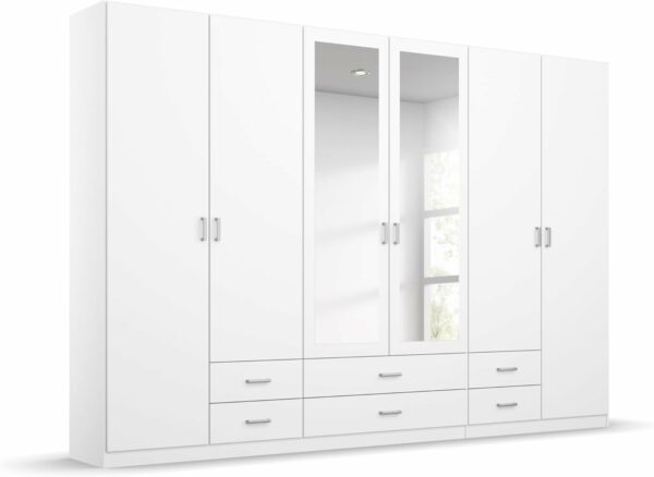 51lj2EIsZiL._AC_SL1500_ Armoire 6 Portes avec Miroir