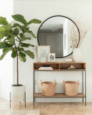 Console avec Miroir