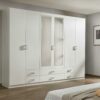 814Ln4v9DaL._AC_SL1500_ Armoire 6 Portes avec Miroir