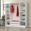 Armoire 4 Portes avec Miroir
