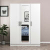 Armoire 3 Portes avec Miroir